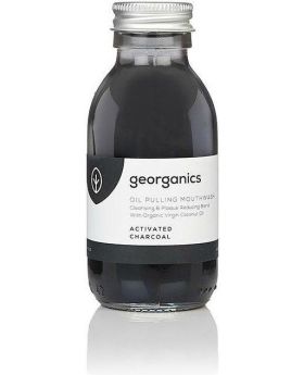Georganics Org Activated Charcoal Mouthwash 100ml