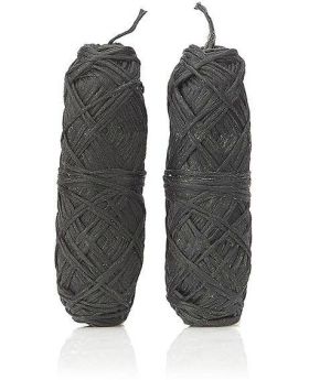Georganics Org Charcoal Natural Floss 60m