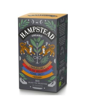 Hampstead Organic Black Tea Selection (individually wrapped) 40g