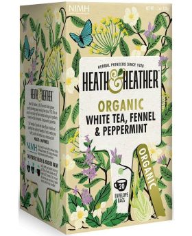 Heath & Heather ORG White, Fennel & Pepperm Tea 30g (20s)
