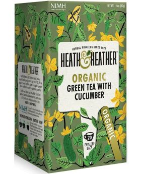 Heath & Heather ORG Green & Cucumber Tea 40g (20s)