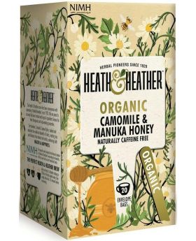 Heath & Heather ORG Camomile & Manuka Honey Tea 30g (20s)