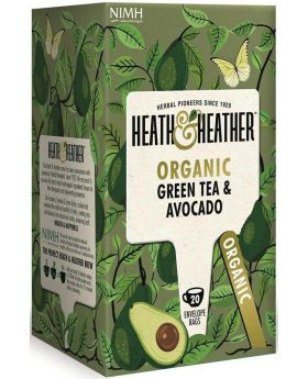 Heath & Heather ORG Green & Avocado Tea 40g (20s)