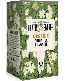 Heath & Heather ORG Green & Jasmine Tea 40g (20s)