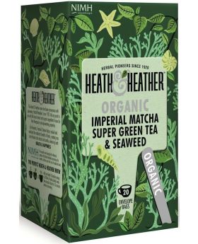 Heath & Heather ORG Green & Seaweed Matcha Tea 40g (20s)