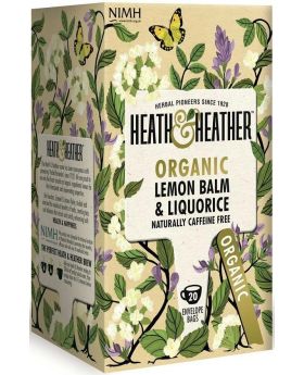 Heath & Heather ORG Lemon Balm & Liquorice Tea 30g (20s)