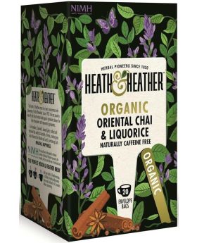 Heath & Heather ORG Oriental Chai & Liquori Tea 30g (20s)