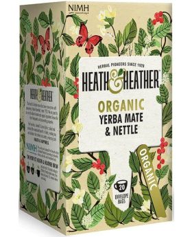 Heath & Heather ORG Yerba Mate & Nettle Tea 30g (20s)