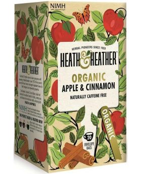 Heath & Heather ORG Apple & Cinnamon 30g (20s)