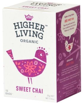 Higher Living ORG Sweet Chai Tea 33g (15's)