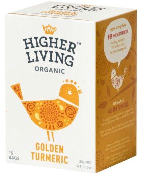 Higher Living ORG Golden Turmeric Tea 30g (15's)