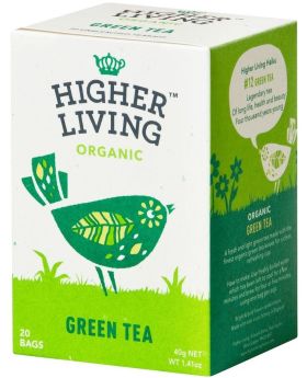 Higher Living ORG Green Tea 40g (20's)