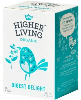 Higher Living ORG Digest Delight Tea 22g (15's)