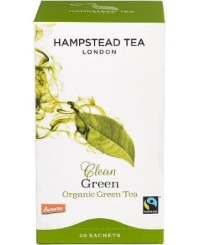 Hampstead Organic & Fairtrade Biodynamic Pure Green Tea 40g