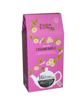 English Tea Shop Organic Chamomile Pyramid Tea Infusers 32g (16's) 
