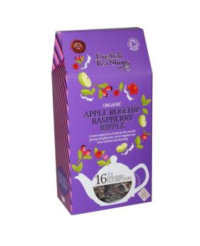 English Tea Shop Organic Apple Rosehip Raspberry Ripple Pyramid Tea Infusers 32g (16's) 