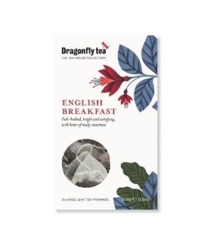 Dragonfly English Breakfast Tea Pyramid 15's
