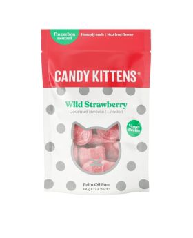 Candy Kittens Wild Strawberry (Pop Bag) 54g
