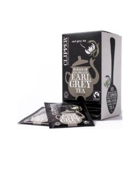 Clipper Organic & Fairtrade Earl Grey Tea Envelope S&T 25's