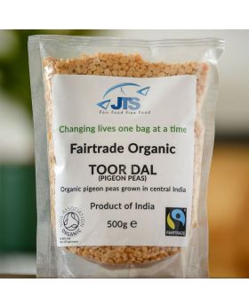 Nature Bio Fairtrade & Organic Toor Dal [Yellow Split Lentils] 500g