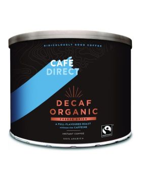 Cafédirect Fair Trade & Organic Decaffeinated Freeze Dried Instant Coffee (Catering) 500g