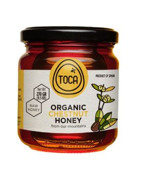 Mieles Anta  TOCA Organic Chestnut honey 270g