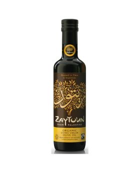 Zaytoun Organic & Fairtrade Extra Virgin Olive Oil 1L