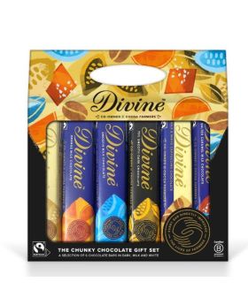 Divine Chunky Chocolate Gift Set 210g