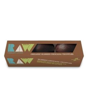 Raw Health Org Blissed Chocada Cacao & Date Truffles (3pk) 60g