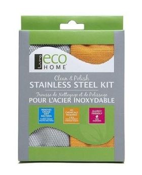 Stainless Steel Kit (2pk cleaning cloth & polishing cloth)