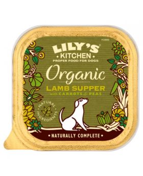 Lilys Kitchen Organic Lamb & Spelt For Dogs 150g