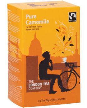 London Tea Company Fair Trade Pure Camomile Teabags 30g (20s)