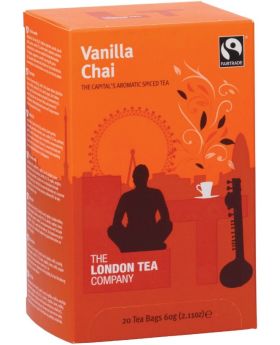London Tea Company Fair Trade Vanilla Chai Teabags 60g (20s)