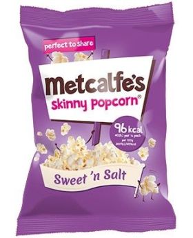 Metcalfe's Skinny Sweet 'n Salt Topcorn 20g