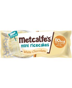 Metcalfe's Skinny White Chocolate Mini Rice Cakes 16g