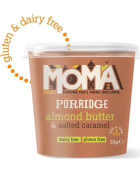 Moma Almond Butter & Salted Caramel Porridge Pot 55g