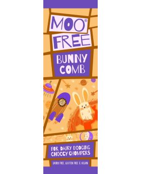Moo Free Bunnycomb Chocolate - Mini Moos 20g
