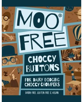 Moo Free Milk Chocolate Buttons 25g