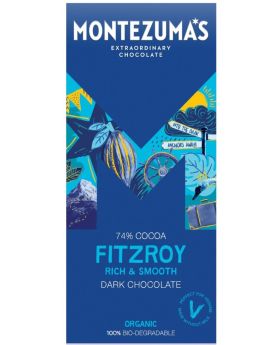 Montezuma Organic FitzRoy Very Dark Chocolate 90g