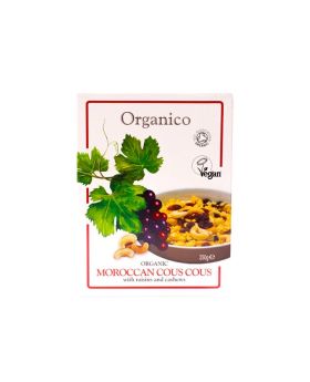 Organico Organic Moroccan couscous (with raisins & cashews) 250g
