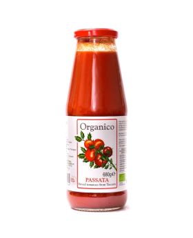Organico Organic Tuscan sieved tomato passata 680g