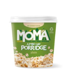 Moma Plain No Added Sugar Instant Porridge Pot 65g x 1
