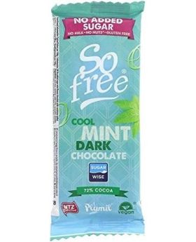 So Free 2757 NAS Cool Mint Dark Chocolate 72% 35g