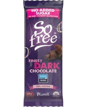 So Free NAS Finest Dark Chocolate 72% Cocoa 35g