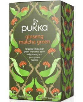Pukka ORG Ginseng Matcha Green Tea 20's