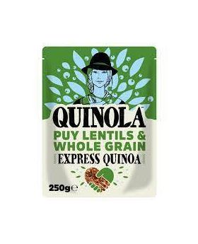 Quinola Express Wholegrain Quinoa & Puy Lentils 250g