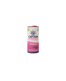 Captain Kombucha Natural Raspberry 250ml