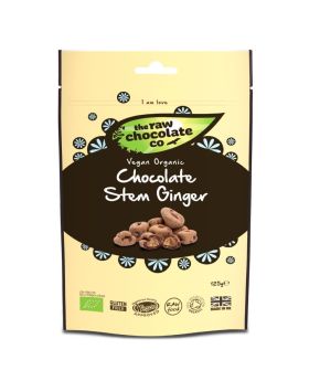 Raw Chocolate Ginger Pouches 125g