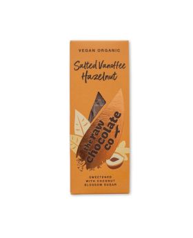 Raw Chocolate salted Vanoffee Hazelnut Bar 38g