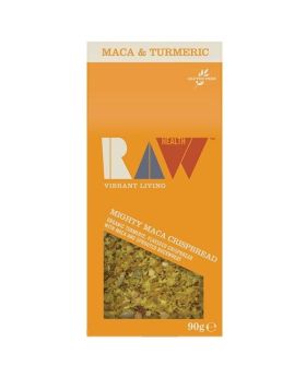 Raw Health Organic Mighty Maca and Turmeric Crispbread 90g